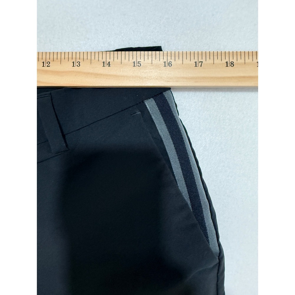 GFORE Golf Shorts 32 Black Quiet Luxury Preppy Minimalist Side Stripe Mens - Picture 5 of 6